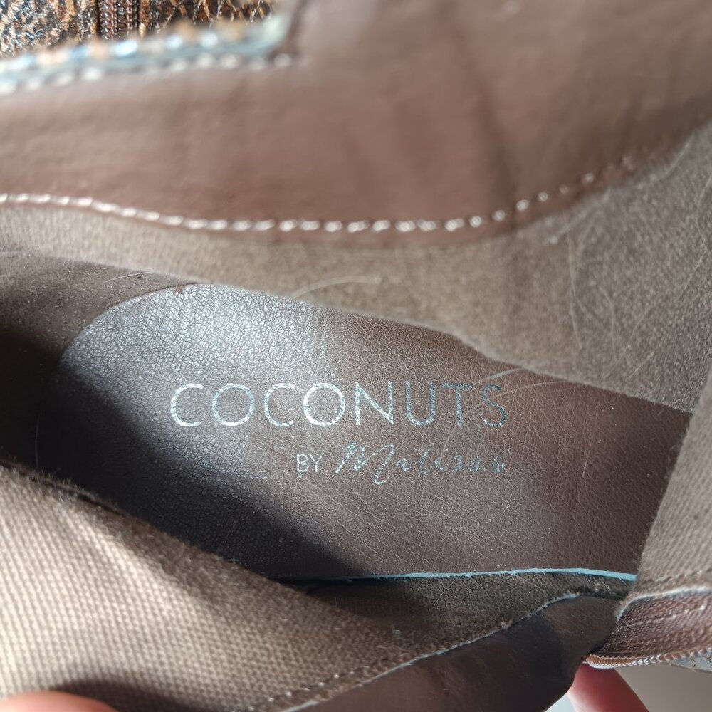 Coconuts by Matisse Faux Leather Snakeskin Boots 9.5 Womens - Picture 8 of 9